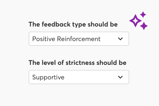 AI feedback assistant providing detailed responses for exam questions.
