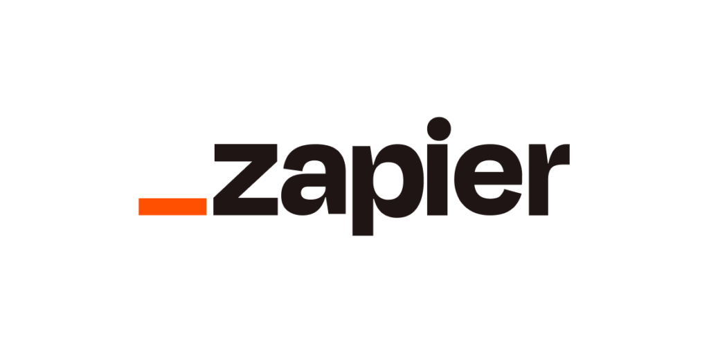  Zapier logo representing learning management system integration options with LearnWorlds.