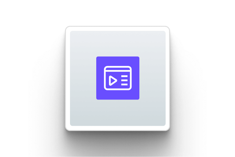 SCORM package icon representing SCORM content support.