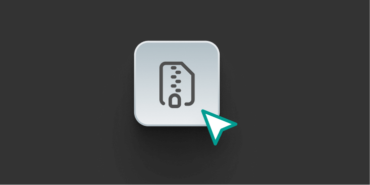 SCORM zip icon representing SCORM course uploads.