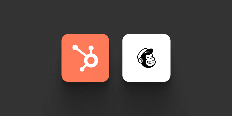 Integration dashboard connecting SSO, HubSpot CRM, and email platforms.